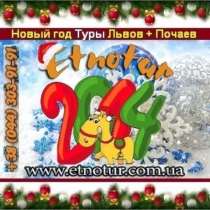 Новый год 2014 в Львове и Почаеве. Этнотур Киев