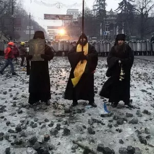 Обращение монахов Десятинного монастыря. Киев