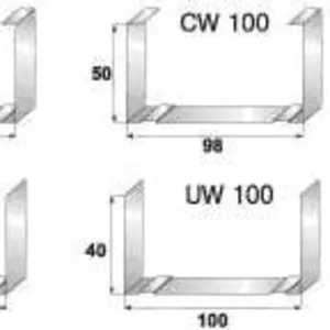 Профиль CW 50/50/3м 0, 45мм