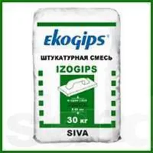 Штукатурка гипсовая IZOGIPS Еко (30 кг) Турция