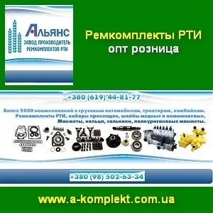 Ремкомплекты 2014 РТИ опт и розница ТМ Альянс