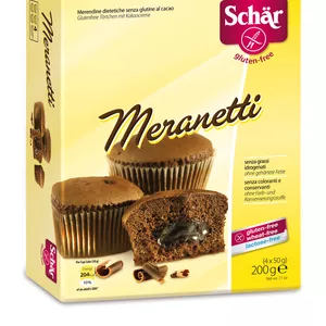 Продам Безглютенові Кекси з кремом какао Меранетті 200 гр 