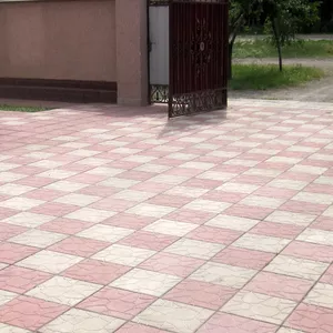 Укладка всех видов тротуарной плитки: ФЭМ,  установка  бордюра, 