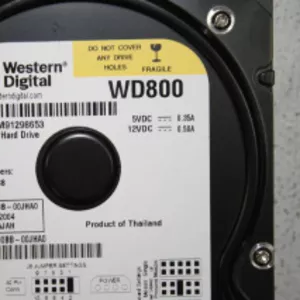 Продаётся HDD  80GB  от ноутбука Samsung X20.