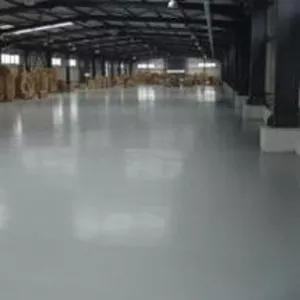 Заливка бетонных полов в помещениях под склады,  автосервисы,  автомойки