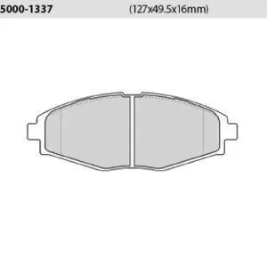 Тормозные колодки передние daewoo lanos - 253грн