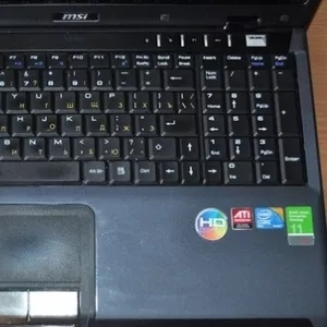 Запчасти от ноутбука MSI CX 600.