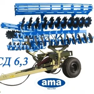Борона дисковая 6, 3 навесной лущильник ЛСД-6, 3