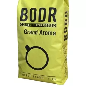 Кофе в зернах Bodr Grand Aroma 1 кг. Оптом