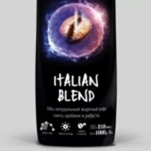 Купить кофе Italian blend 80% арабика/20% робуста