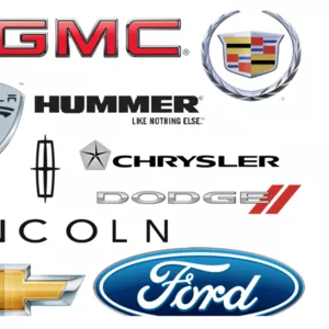 Распродажа запчастей Chrysler,  Dodge,  Cadillac,  Ford,  Chevrolet,  Jeep