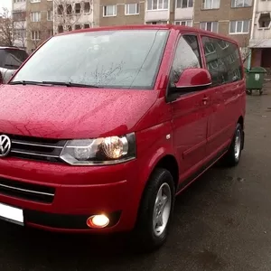 Прокат авто  Volkswagen T5  8+1 мест с водителем