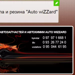 Кузовные запчасти,  шины и масла с доставкой по Киеву и Украине.
