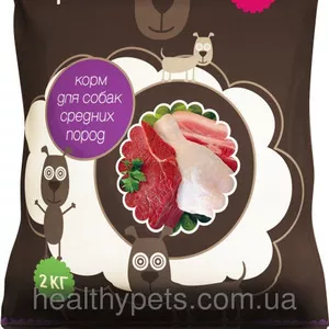  Petboom - Сухой корм для собак средних пород - 10 кг / 