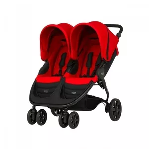 Прогулочная Коляска Britax B-Agile Double Flame Red