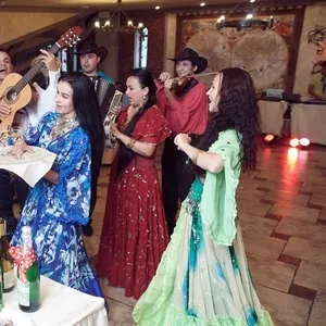 Цыганский ансамбль, заказать цыган на праздник, встреча гостей, подарок