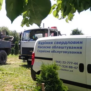 Буріння свердловин на воду в Києвіта Київській області