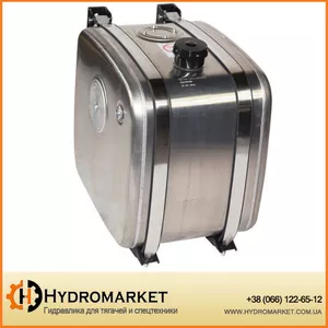 Бак гидравлический (гидробак) бокового крепления 160 л алюминиевый 