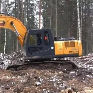 Корчевание пней,  чистка водоемов,  планировка участков,  Киев