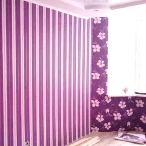 Поклеить обои в Киеве 