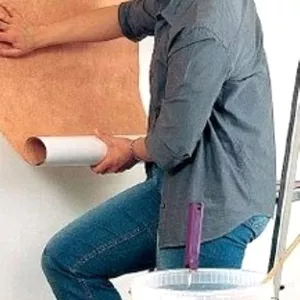 Поклею обои Киев недорого