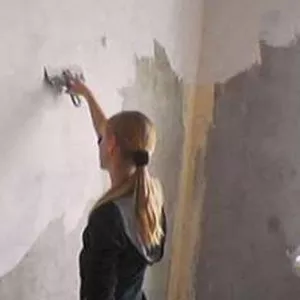 Шпаклевка Покраска Поклейка обоев 