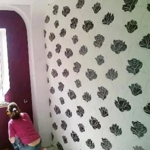 Поклейка шпалер Лук'янівка Сирець Виноградар 