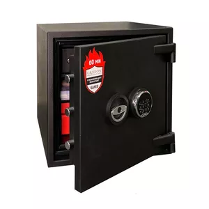 Якісний вогнестійкий сейф Griffon FRS.45.E Black - VinCom