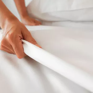 Нова постільна білизна перкаль Premium White від Bedlen