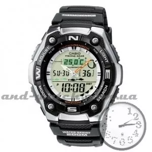 CASIO HUNTING AND FISHING часы наручные,  доставка по Киеву и Укра