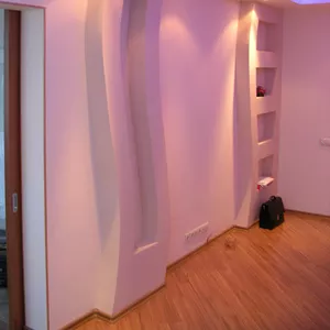 Ремонт квартир , торговые помещения,  офис,  кафе.