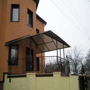 Изготовление метало-изделий и прозрачной кровли.  