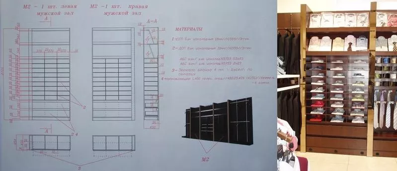 Срочно! Торговое оборудование для магазина одежды. Уценка -75%! Почти  2