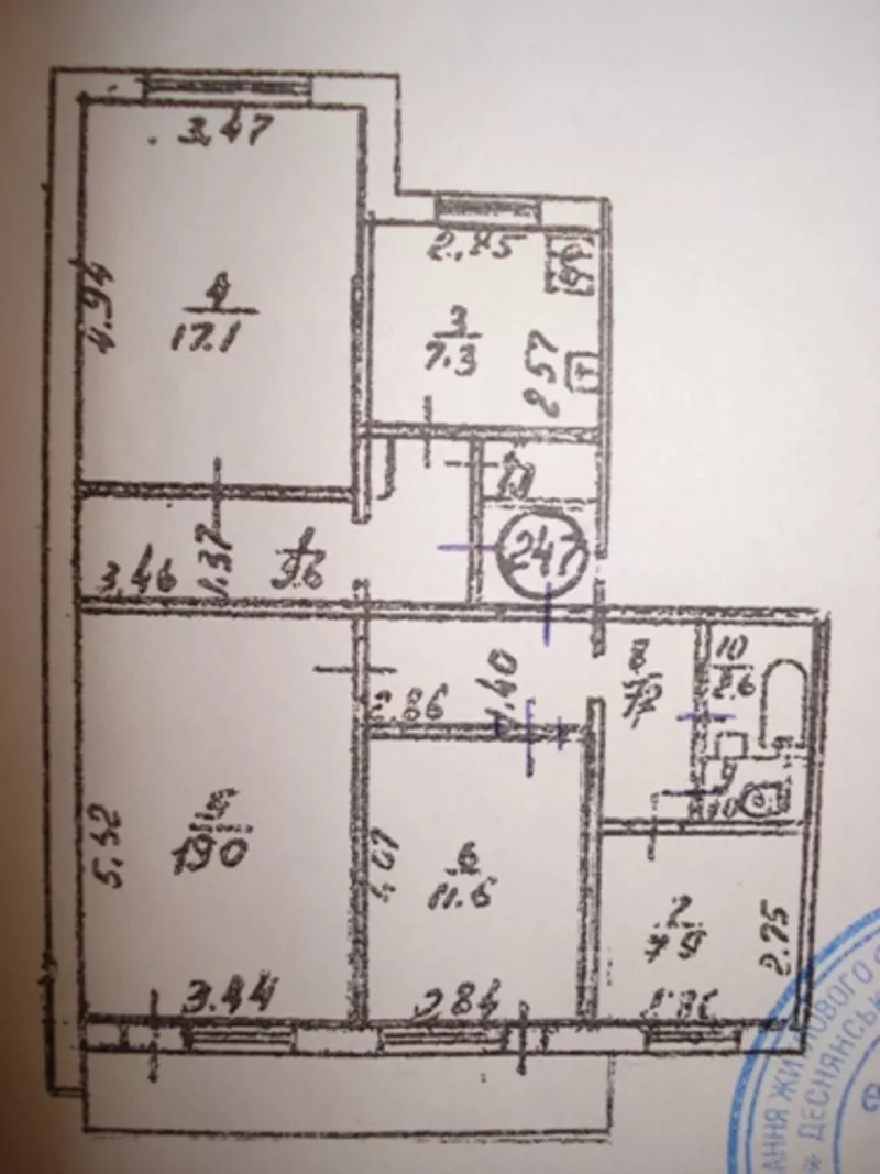 Продам 4х-комн квартиру ОЧЕНЬ СРОЧНО! По пр-ту Маяковского,  34.