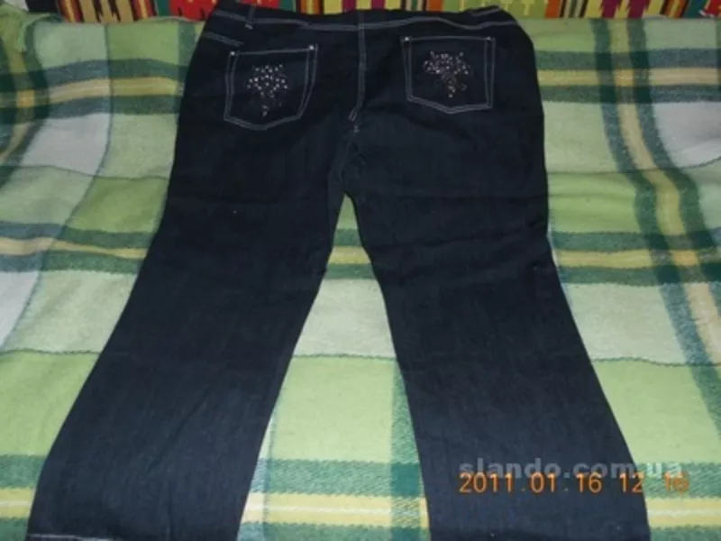 Джинсы большого размера 