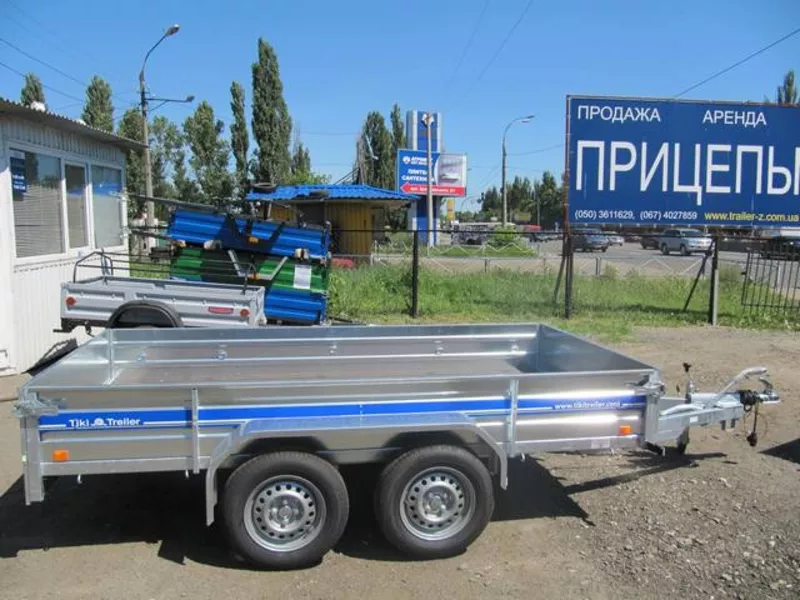Прицеп двухосный   Tiki-treiler В-300В-Р/2000 