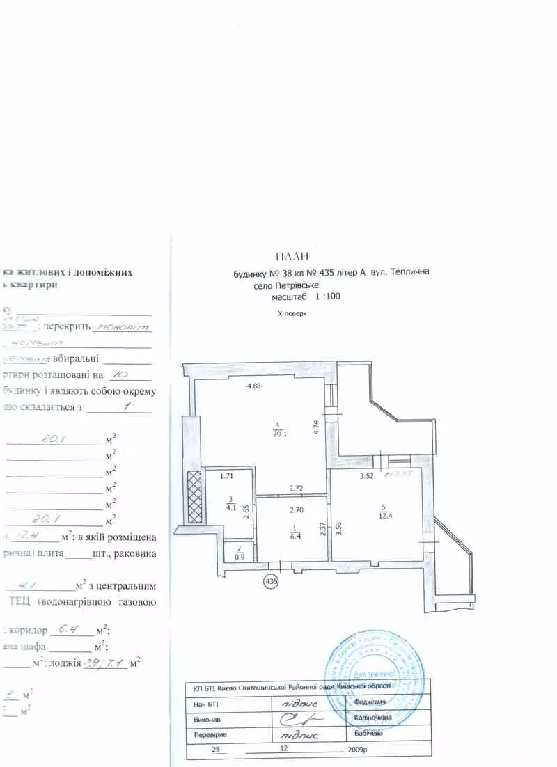 Петровское однокомнатная