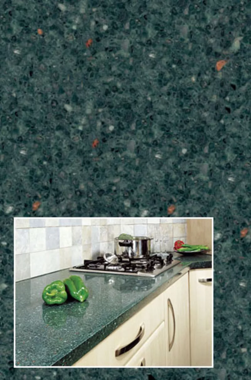 Столешница из искусственного камня на кухню кухонная мебель искусственный камень 4