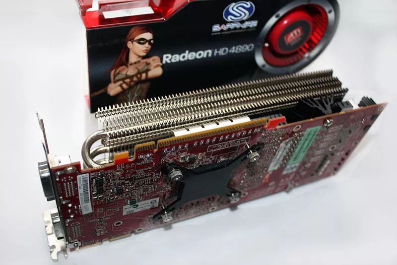 Видеокарта SAPPHIRE HD 4890 1GB GDDR5 PCI-E б/у с охлаждением 