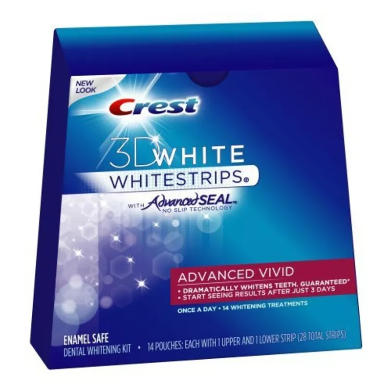 Отбеливание зубов в домашних условиях Crest 3D White Whitestrips  2