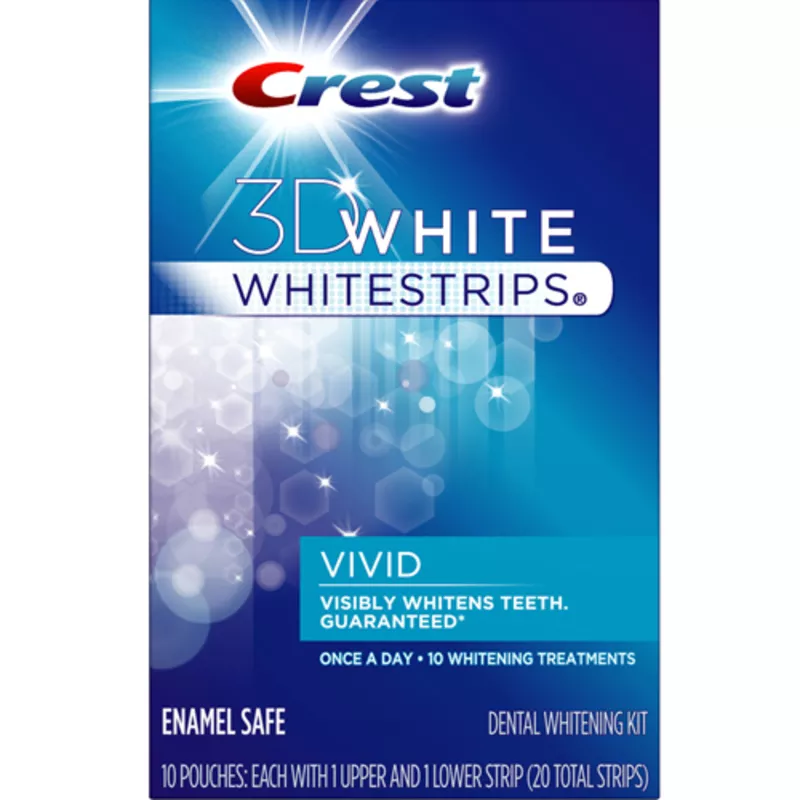 Отбеливание зубов в домашних условиях Crest 3D White Whitestrips  3