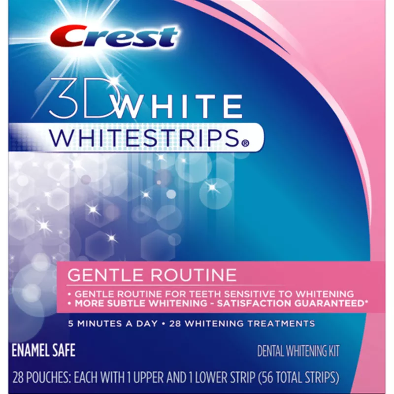 Отбеливание зубов в домашних условиях Crest 3D White Whitestrips  4