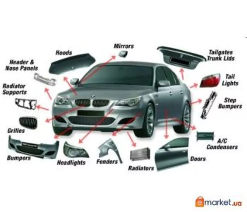 Запчасти на все иномарки с 1990-2010 г.в.