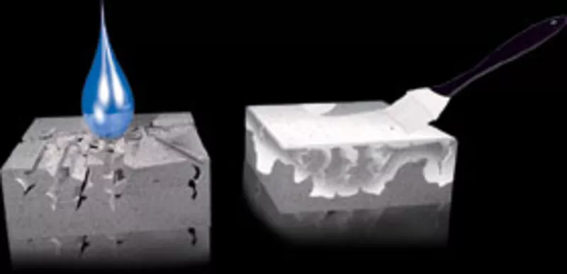 Выполняем работы по гидроизоляции.