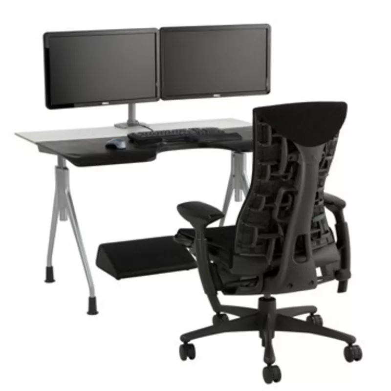 Embody,  Black Rhythm. Herman Miller офисное кресло 2