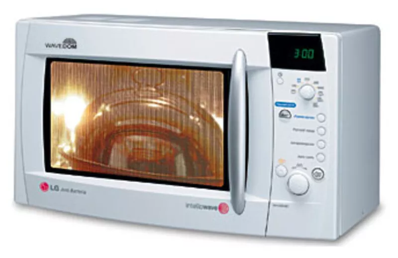 Продам микроволновую печь с грилем Lg Mh-6384BC