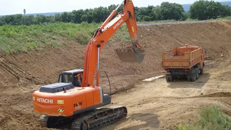 Экскаватор,  Hitachi ZX 240, Ковш 2