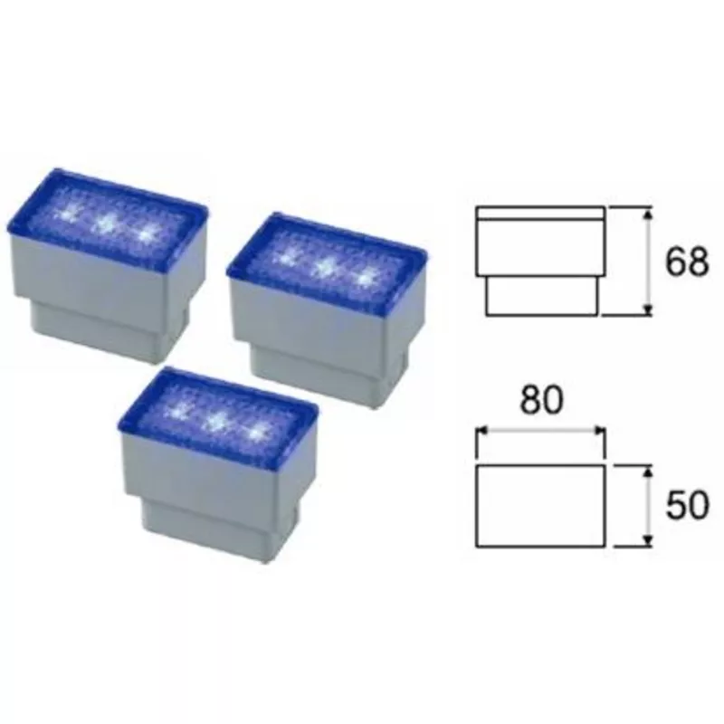 Светильник светодиодный встраиваемый в тротуарную плитку,  LITEWELL