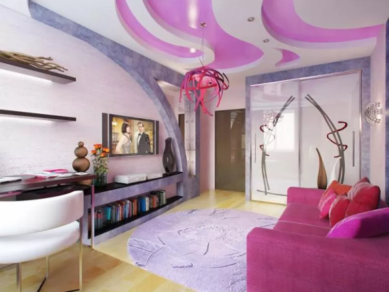 Гипсокартонные работы любой сложности.