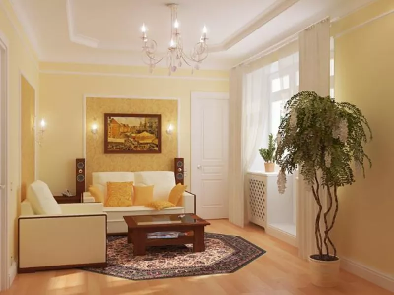 Ремонт, отделка квартир, офисов, коттеджей, домов, возможен небольшой